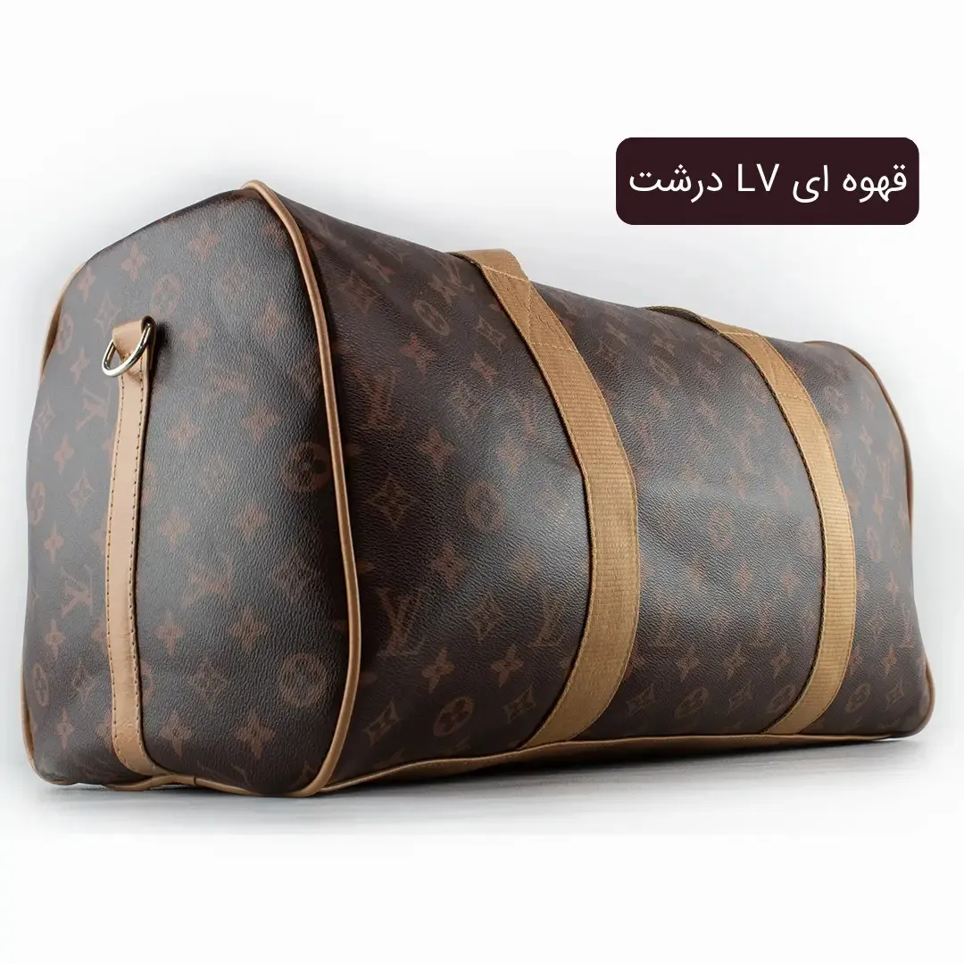 ساک ورزشی اسپرت چرم مصنوعی بند بلند ابعاد 50 در 18 در 30 سانتیمتر