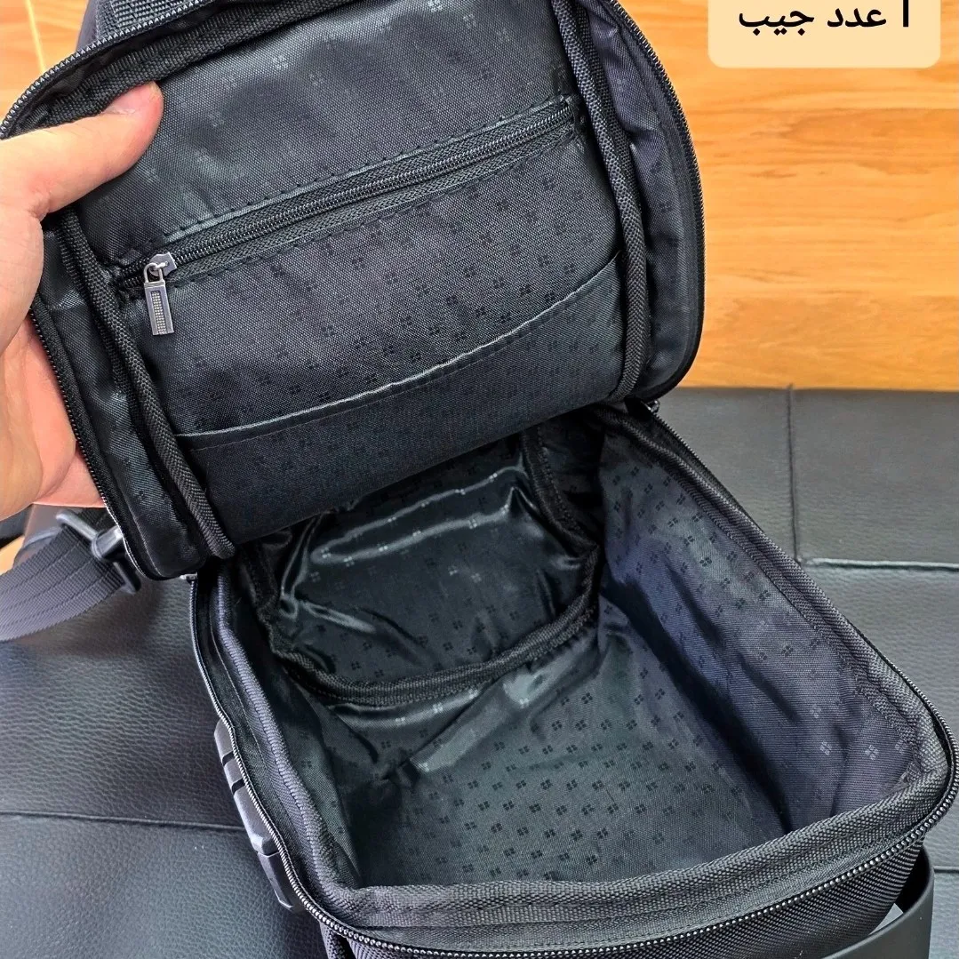 بادی بگ دسته دار رمزدار بنج BANGE مشکی آب گریز ضد تعریق خارجی