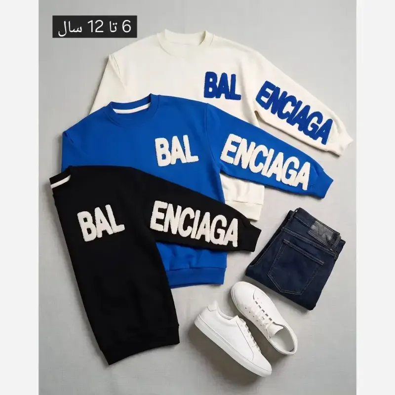 بلوز دورس پنبه طرح شنل دوزی دخترانه مناسب 6 تا 13 سال